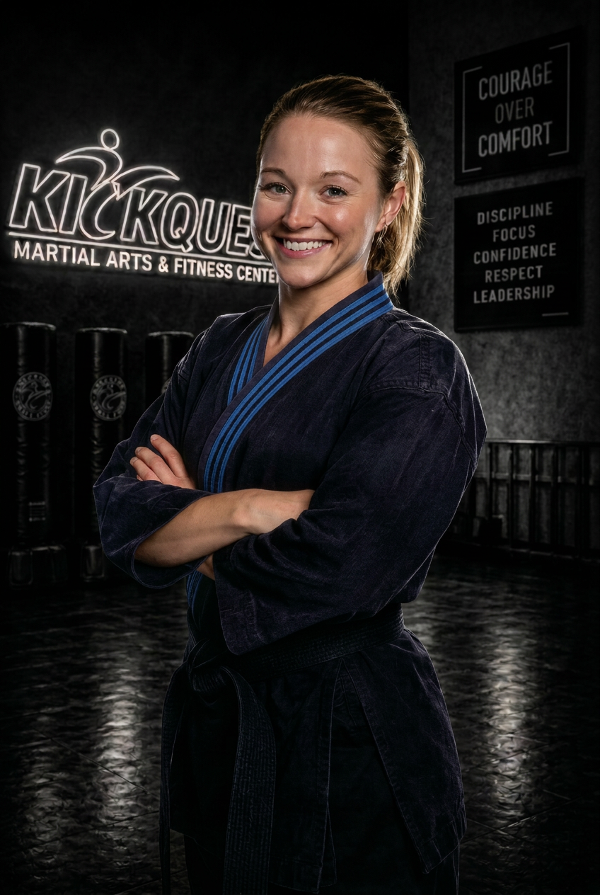 Jessica Epstein, Owner & Head Instructor at KickQuest